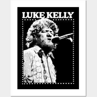 Luke Kelly -- Vintage Style Original Design Posters and Art